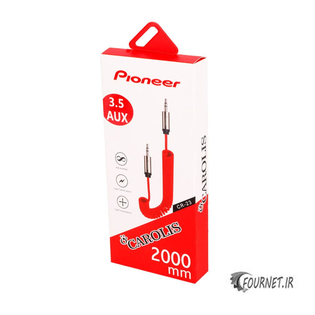 کابل فنری Pioneer CR-23 AUX 2m — تصویر ۲