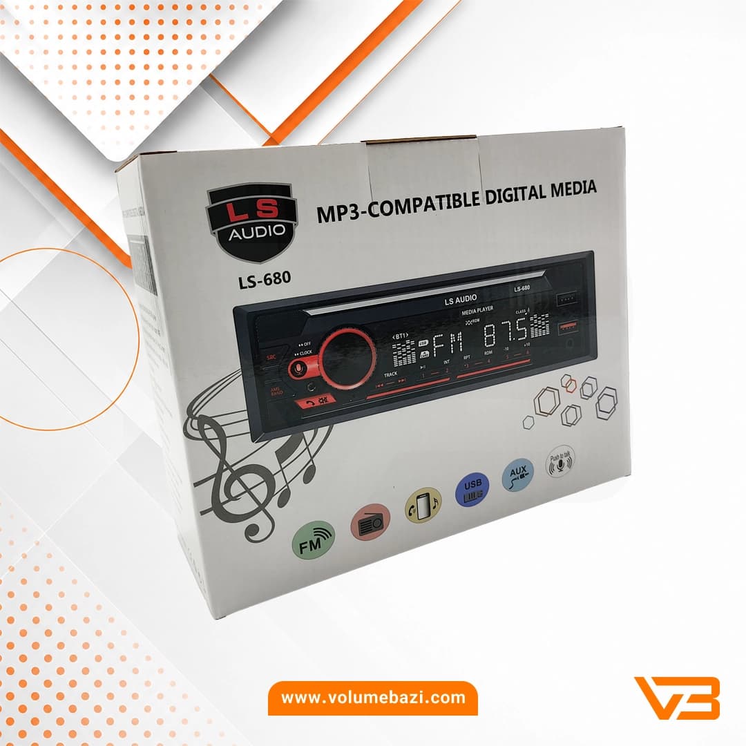 پخش خودرو LS Audio مدل LS-680 — تصویر ۳