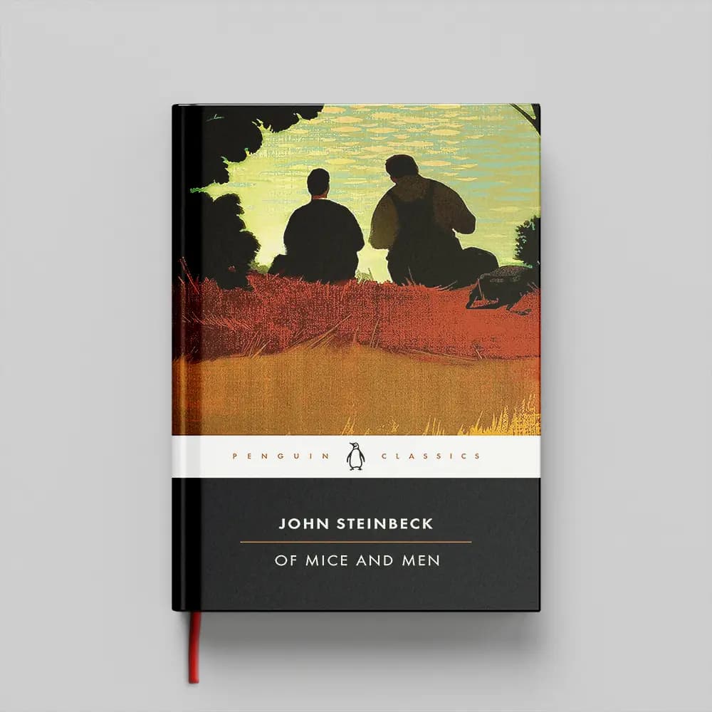 کتاب Of Mice and Men جلد سخت (HARDCOVER) — تصویر ۲