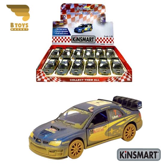 ماکت سوبارو ایمپرزا 2007 کینسمارت(Subaru Impraza WRC 2007 kinsmart)