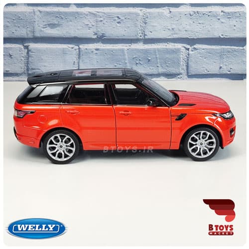 ماکت ماشین رنجرور اسپورت نارنجی ویلی(Range Rover Sport welly) — تصویر ۷