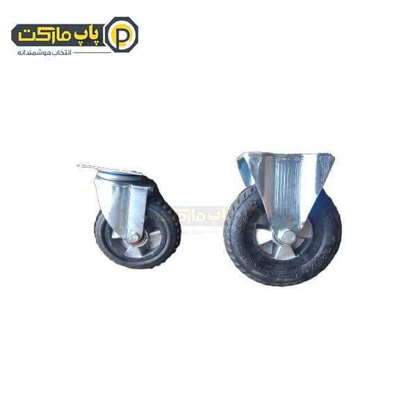 گاری دستی سطلی سفارشی ساز با چرخ دایکاست 70*100 — تصویر ۳