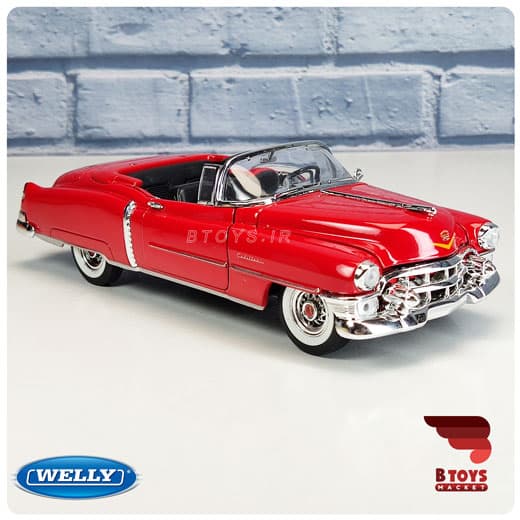 ماکت ماشین کادیلاک الدورادو 1953قرمز ویلی(Cadillac Eldorado welly) — تصویر ۶