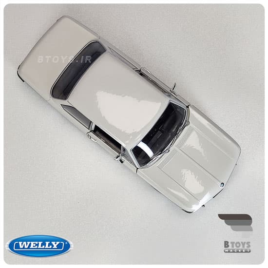 ماکت ماشین بی ام و 2002 سفید ویلی(BMW 2002 welly) — تصویر ۴