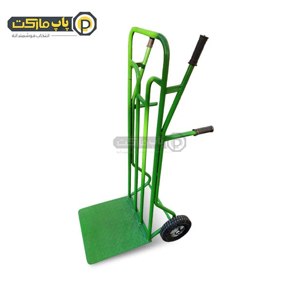 چرخ دستی دو دسته لوله سنگین و تقویت شده ارتقاع بلند