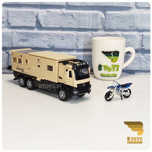 ماکت کامیون کمپر مرسدس بنز RV کرم(BENZ NOMADISN) — تصویر ۴