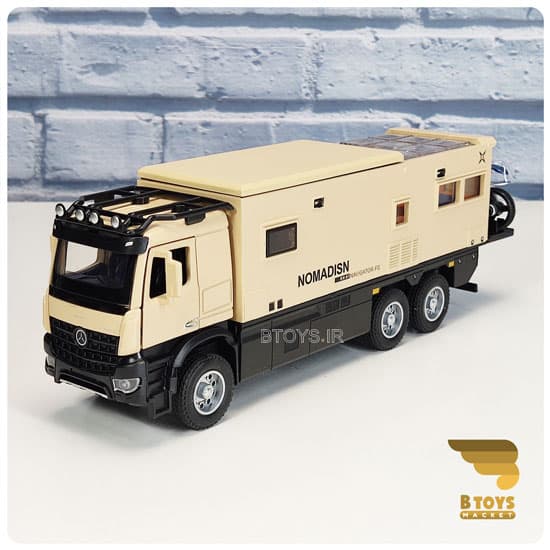 ماکت کامیون کمپر مرسدس بنز RV کرم(BENZ NOMADISN)