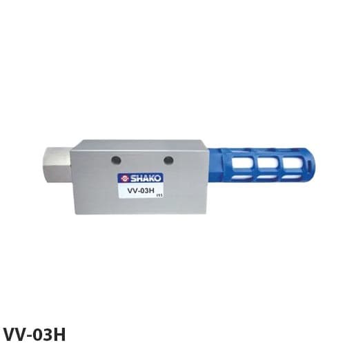 شیر کرکره ای شاکو سایز 3/8 اینچ با شناسه فنی VV-03H