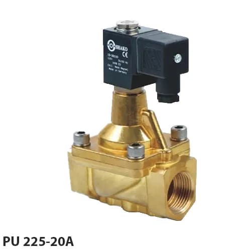 شیر برقی 2/2 شاکو سایز 2 اینچ با شناسه فنی PU 225-20A