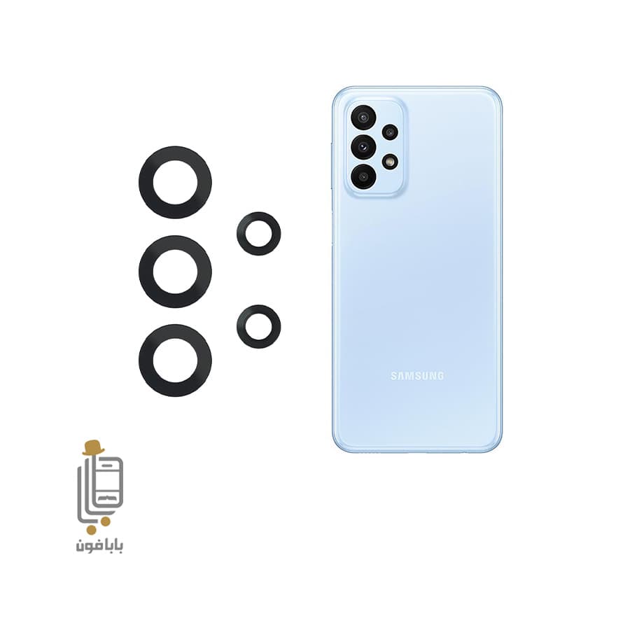 شیشه دوربین اصلی سامسونگ Galaxy A23 — تصویر ۲