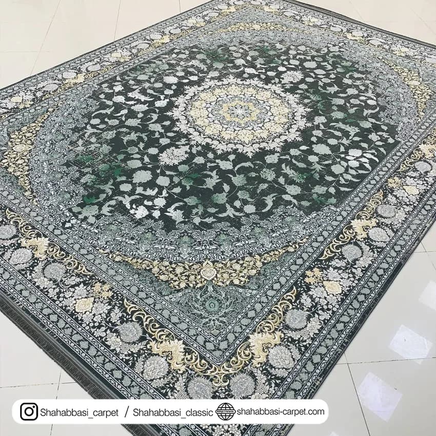 فرش ماشینی کد 3107 دودی