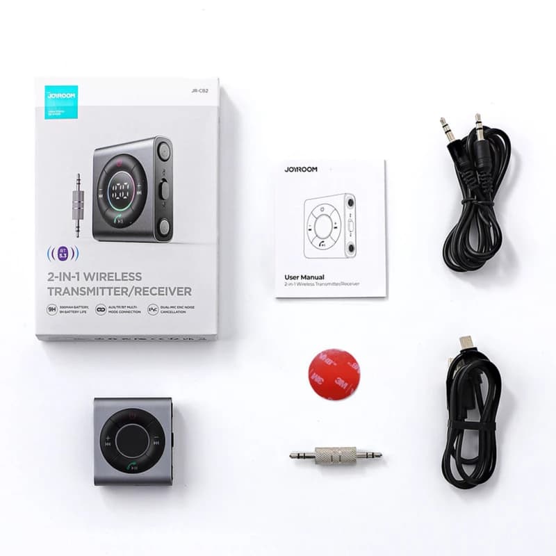 گیرنده بلوتوث اتومبیل جویروم مدل Joyroom JR-CB2 — تصویر ۴