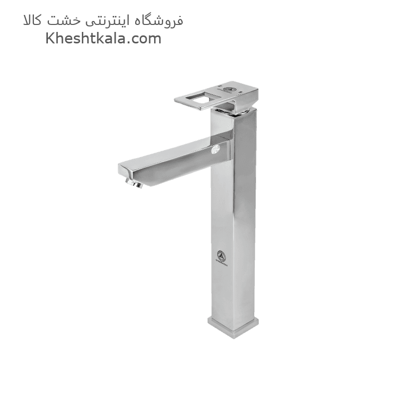 شیر روشویی پایه بلند طرح فلت رویال قهرمان