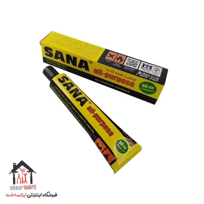 چسب همه کاره (SANA) ثنا 50 سی سی 72 عددی — تصویر ۲