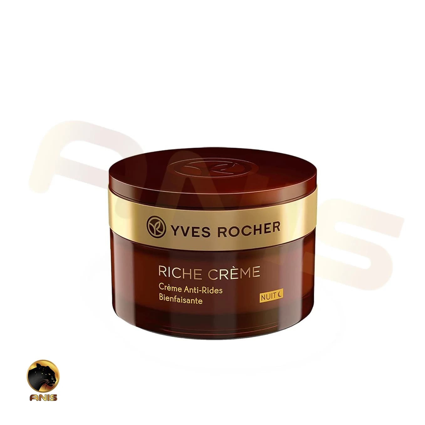 کرم ضد چروک شب Riche Creme ایوروشه حاوی عصاره گل رز 50 میل