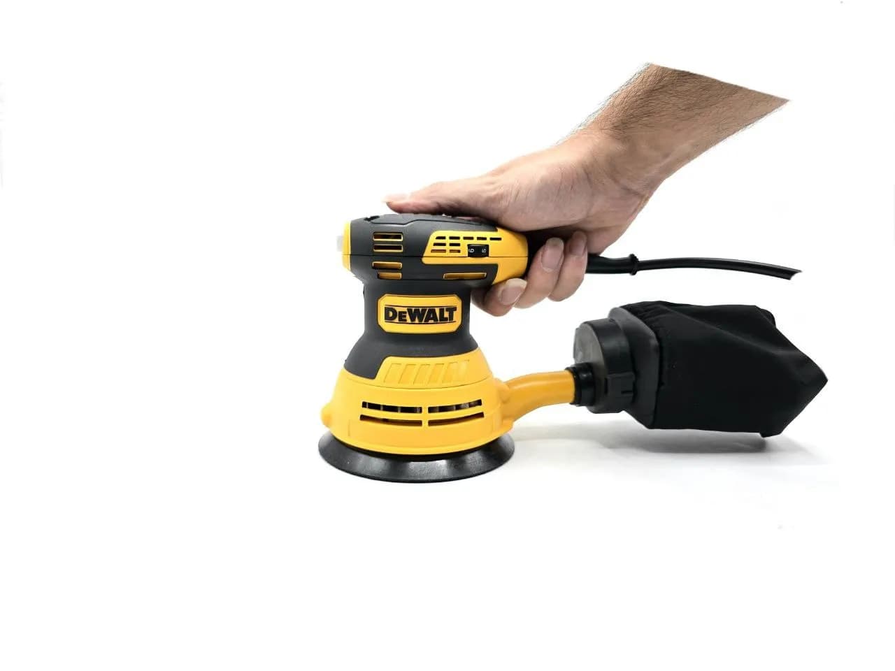 دستگاه سنباده زن گرد لرزان 125 میلیمتری دیوالت مدل DWE6423 — تصویر ۳