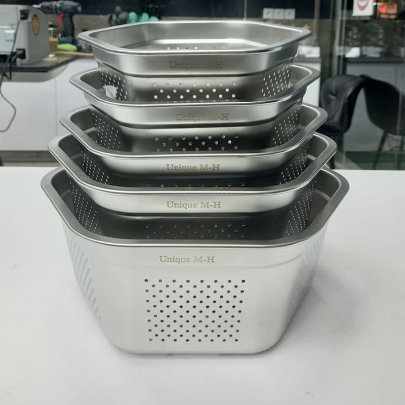 ابکش 6 گوش 5 پارچه استیل-یونیک — تصویر ۲