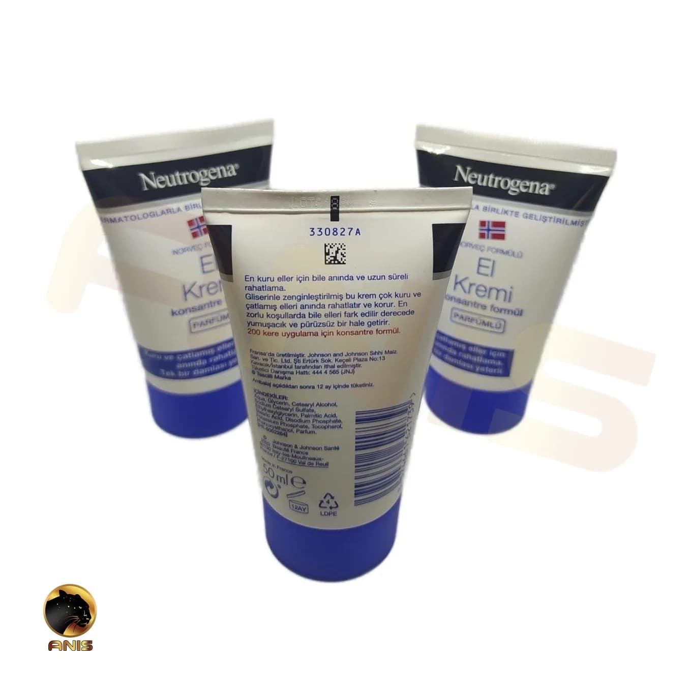 کرم مرطوب کننده دست نوتروژینا neutrogena حاوی گلیسیرین آبی حجم 50 میل — تصویر ۸