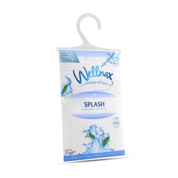 خوشبو کننده پودری کمد لباس و رختخواب ولناکس اسانس SPLASH — تصویر ۳