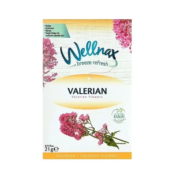 خوشبو کننده پودری کمد لباس و رختخواب ولناکس اسانس Valerian — تصویر ۲