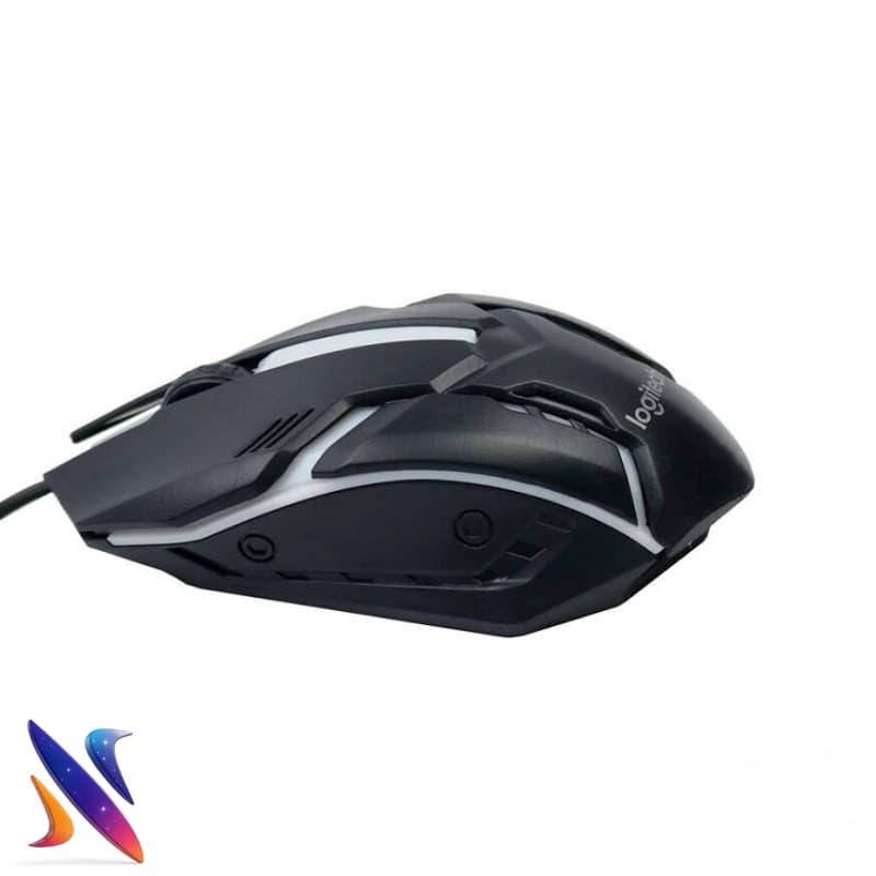 ماوس سیمی لاجیتک Logitech M200 USB Optical Mouse 1200 DPI — تصویر ۴