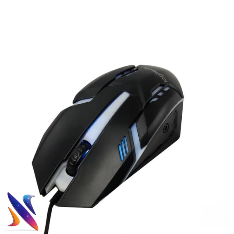 ماوس سیمی لاجیتک Logitech M200 USB Optical Mouse 1200 DPI — تصویر ۵