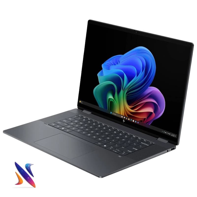 لپ تاپ لمسی 16 اینج اچ پی OmniBook X Flip 16 AS0023DX Core Ultra7-256V 16GB 512GB SSD Intel ARC-140V Graphics Touch 2K — تصویر ۴