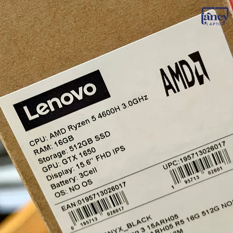 لپ تاپ استوک 15.6 اینچی لنوو IdeaPad Gaming 3 Ryzen 5 4600H 16GB 512GB SSD GTX 1650 4GB 144Hz — تصویر ۳