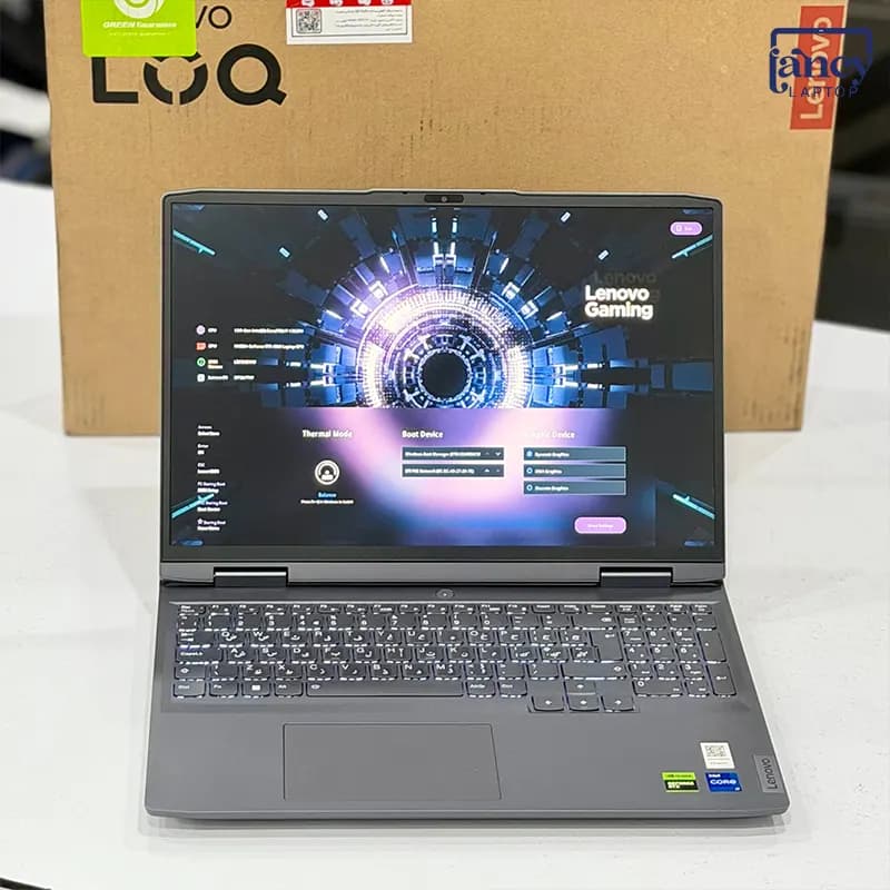 لپ تاپ استوک 16 اینچی لنوو LOQ 15IRX9 Core i7-13620H 16GB 512GB SSD RTX 4060 8GB WUXGA — تصویر ۲