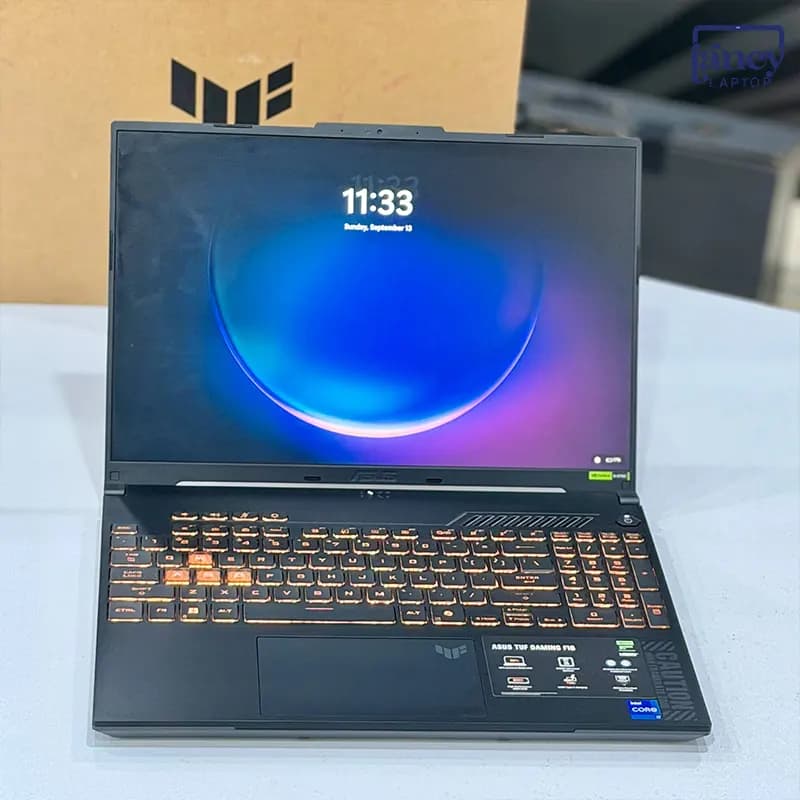 لپ تاپ استوک 16 اینچی ایسوس TUF Gaming F16 FX607VU Core i7-13620H 16GB 512GB SSD RTX 4050 6GB 144Hz — تصویر ۳