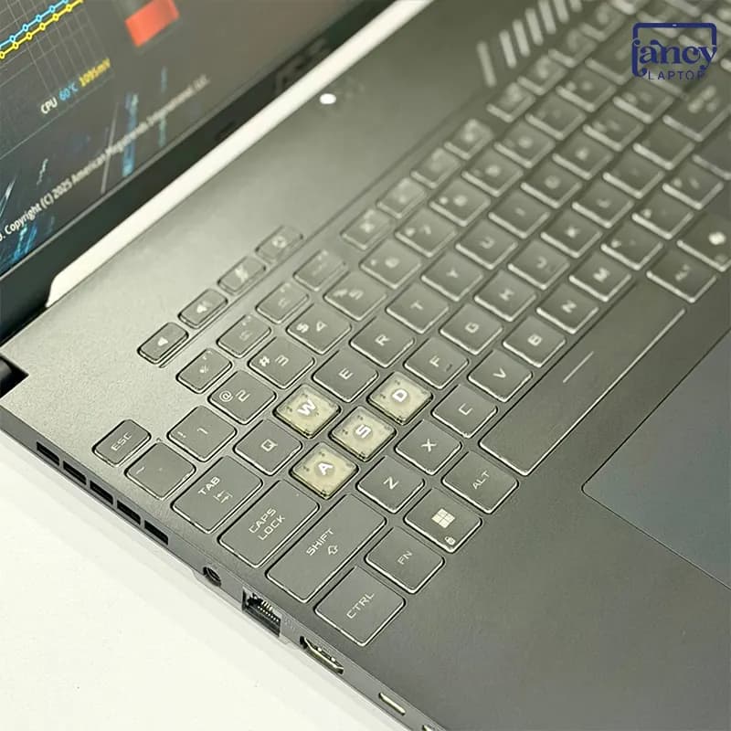 لپ تاپ استوک 16 اینچی ایسوس TUF Gaming F16 FX607VU Core i7-13620H 16GB 512GB SSD RTX 4050 6GB 144Hz — تصویر ۲