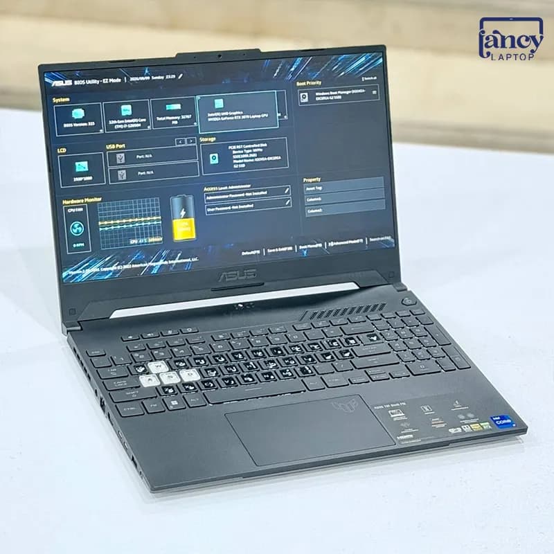 لپ تاپ اپن باکس 15.6 اینچی ایسوس TUF Dash F15 FX517ZR Core i7-12650H 16GB 512GB SSD RTX 3070 8GB 144Hz — تصویر ۶