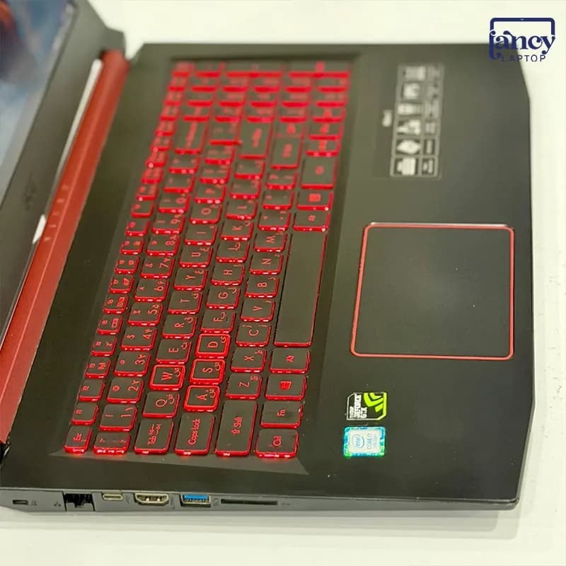 لپ تاپ استوک 15.6 اینچی ایسر Nitro 5 Core i7-7700HQ 16GB 128GB SSD 1TB HDD GTX 1050 Ti 4GB FHD IPS — تصویر ۳