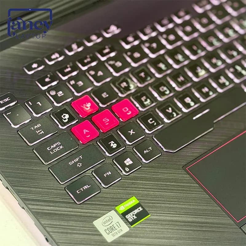 لپ تاپ استوک 15.6 اینچی ایسوس مدل ROG Strix G15 G512 i7-10750H 16GB DDR4 1TB SSD GTX 1650 Ti 4GB FHD 144Hz — تصویر ۲