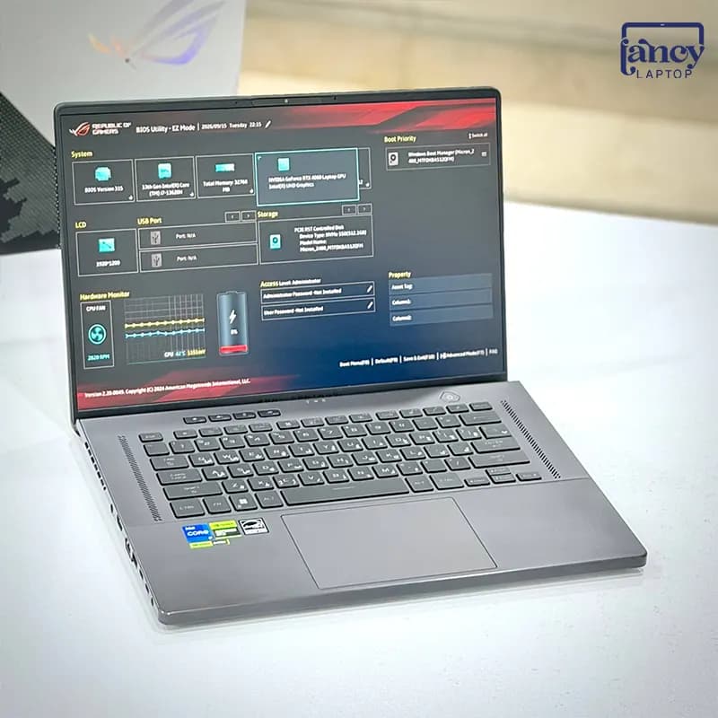 لپ تاپ اپن باکس 16 اینچی ایسوس ROG Zephyrus GU603VV Core i7-13620H 32GB 1TB SSD RTX 4060 8GB WUXGA — تصویر ۶
