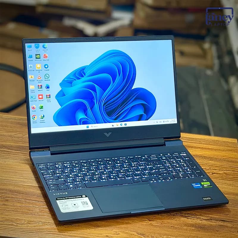 لپ تاپ استوک 15.6 اینچی اچ پی Victus 15 Core i5-12450H 16GB 512GB SSD RTX 3050 4GB FHD IPS 144Hz — تصویر ۴