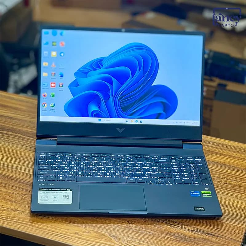 لپ تاپ استوک 15.6 اینچی اچ پی Victus 15 Core i5-12450H 16GB 512GB SSD RTX 3050 4GB FHD IPS 144Hz — تصویر ۷