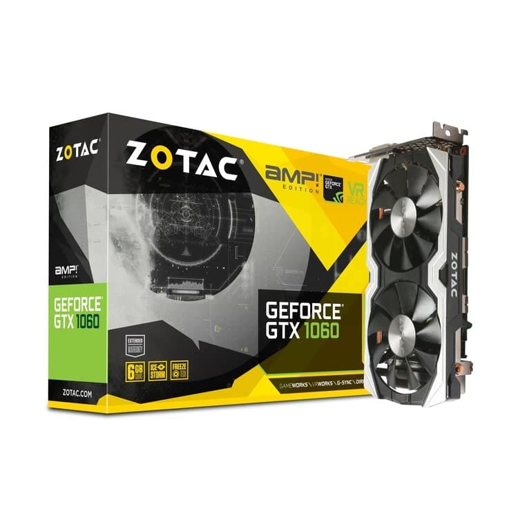 کارت گرافیک GTX 1060 AMP Edition 6GB