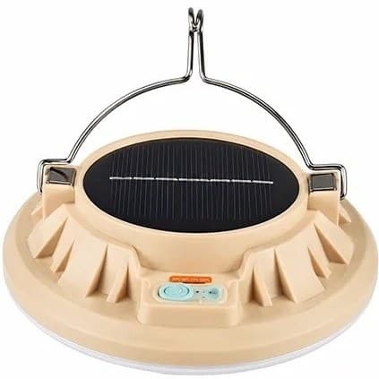 چراغ کمپینگ شارژی خورشیدی آویز و مگنتدار مدل TS-2032 — تصویر ۲