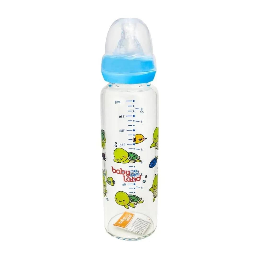 بیبی لند شیرخوری پیرکس کلاسیک فندوقی بی دسته 240 میل کد 470 — تصویر ۳
