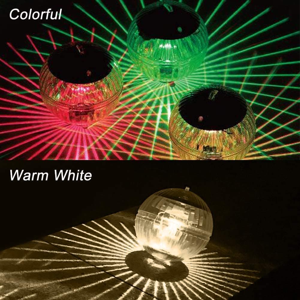 چراغ حوضچه شناور خورشیدی LED — تصویر ۴