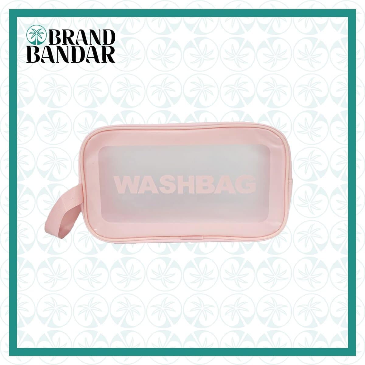 کیف (واش بگ) ۳ تیکه صورتی Pink Wash 3 bag — تصویر ۳