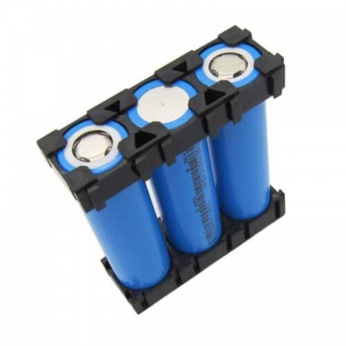 براکت پلاستیکی 1X3 نگهدارنده باتری های لیتیوم یون 18650 — تصویر ۴