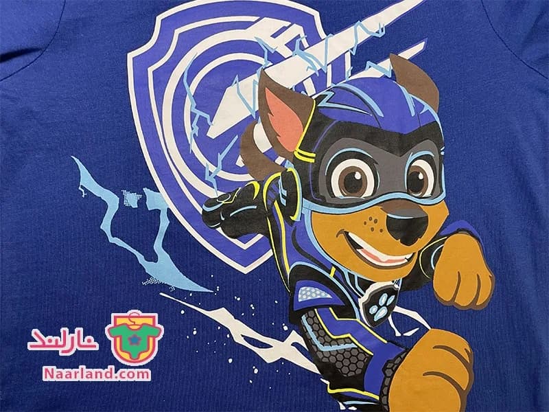 بلوز آستین بلند Paw Patrol آلمان آبی طرح سگهای نگهبان — تصویر ۲