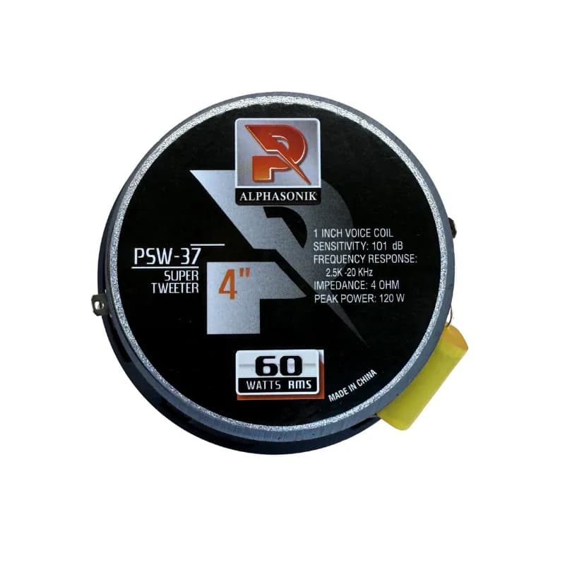 سوپر تیوتر آلفا سونیک مدل Alphasonik PSW-37 — تصویر ۴
