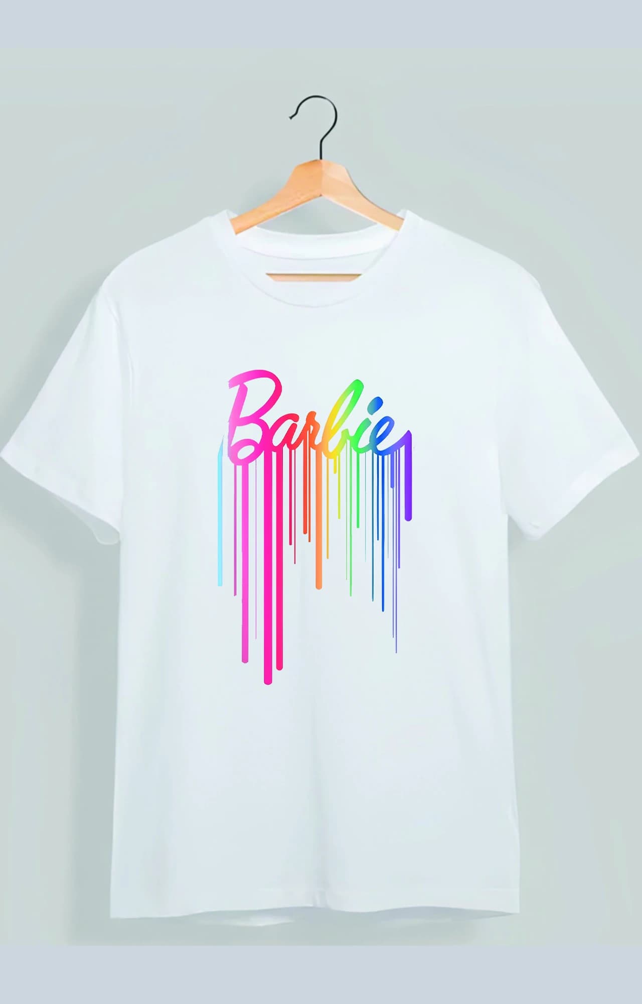 تیشرت اسپان طرح باربی barbie کد 73 — تصویر ۲