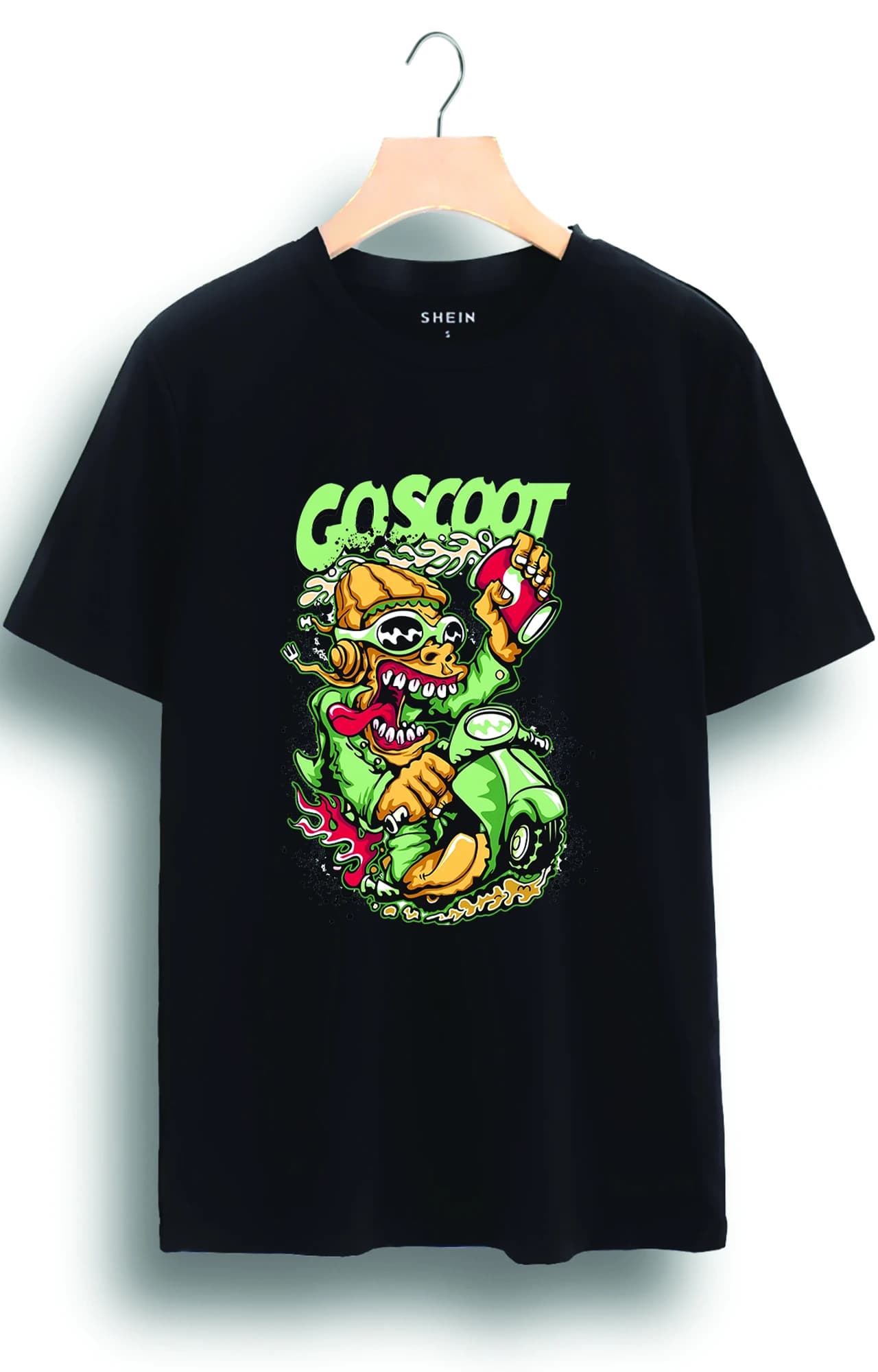 تیشرت نخ طرح goscoot کد 3019