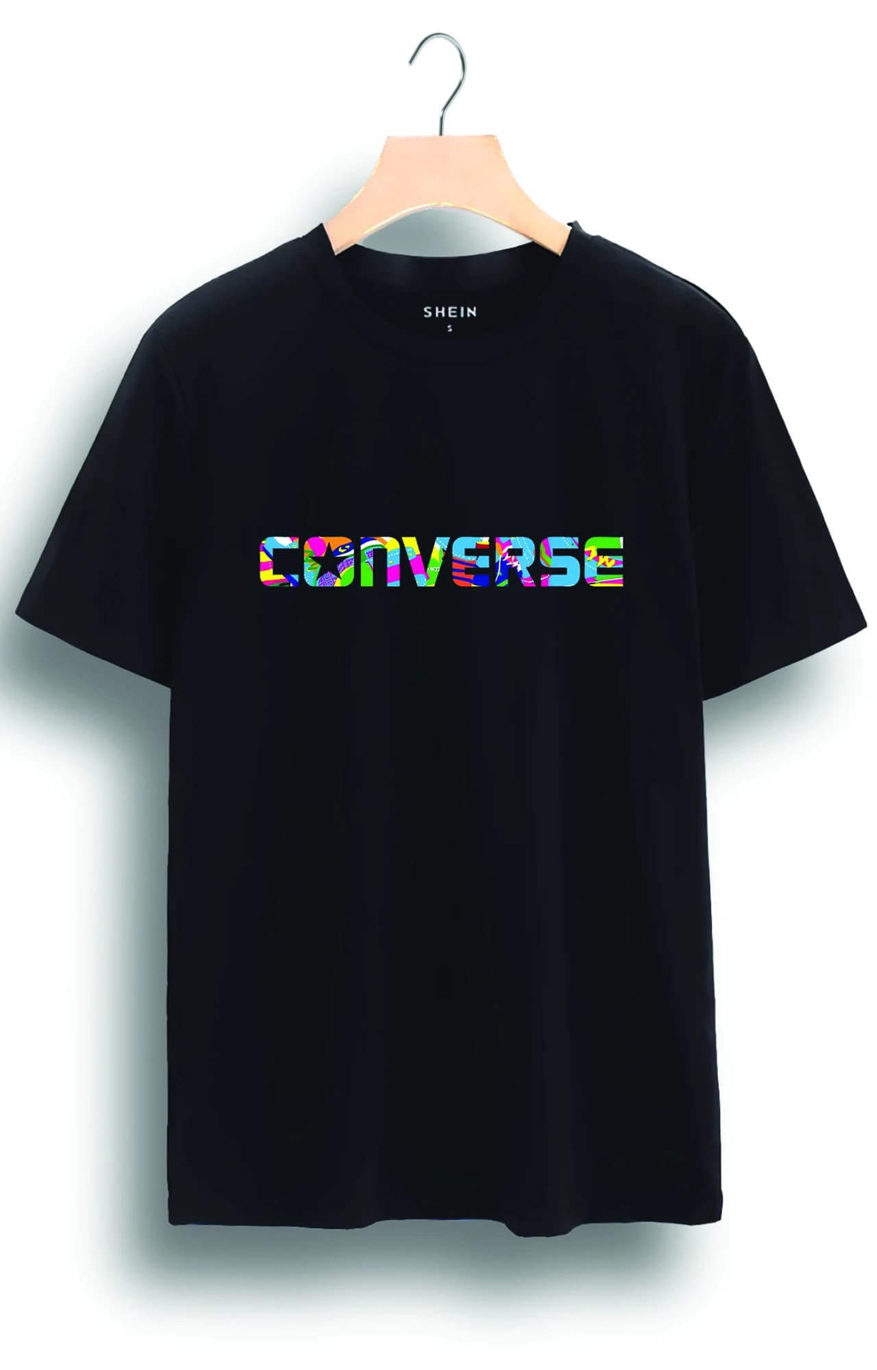 تیشرت نخ طرح converse کد 0055