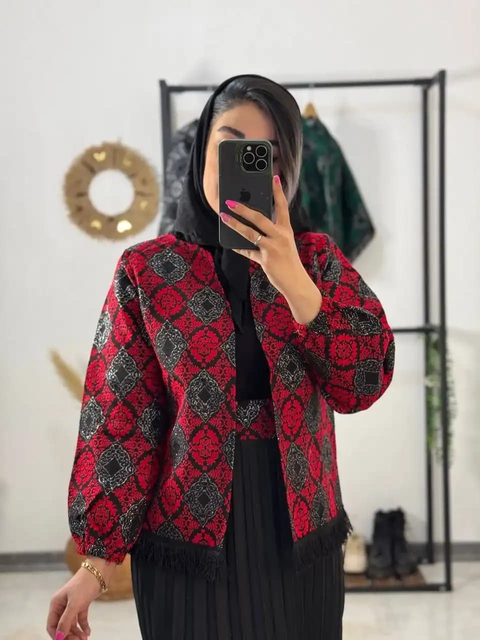 ست کت و دامن مجلسی صدف — تصویر ۲