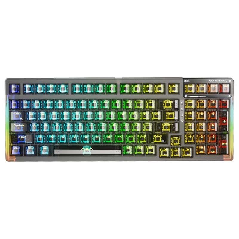 کیبورد مکانیکال سه حالته آئولا مدل F98 RGB — تصویر ۲